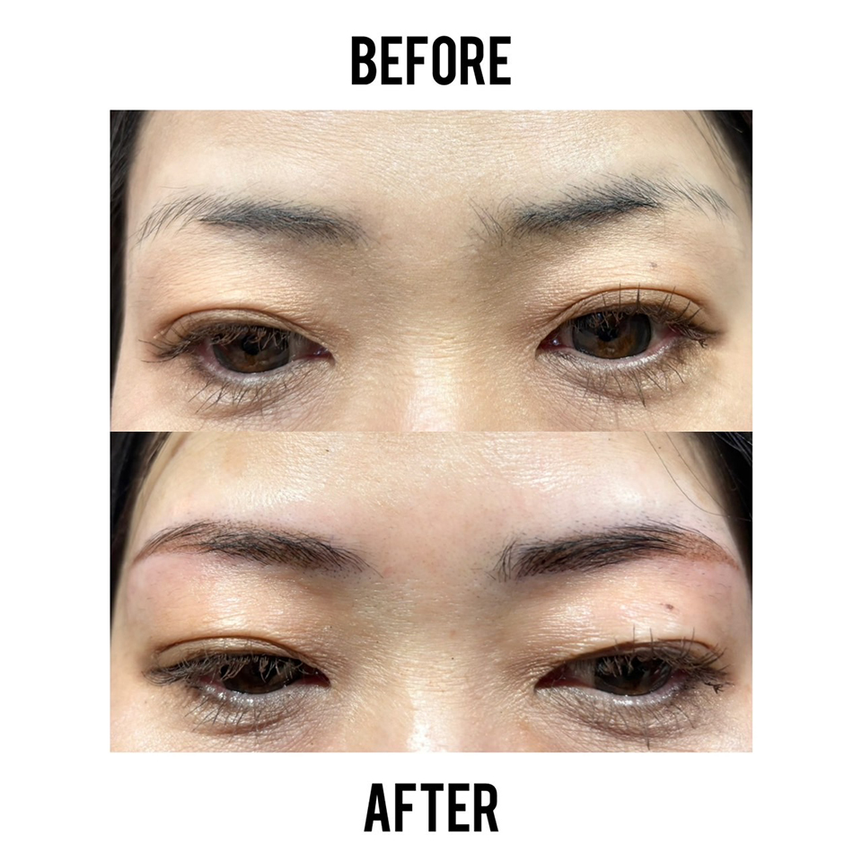 アンフェイドメイク（眉毛タトゥー）