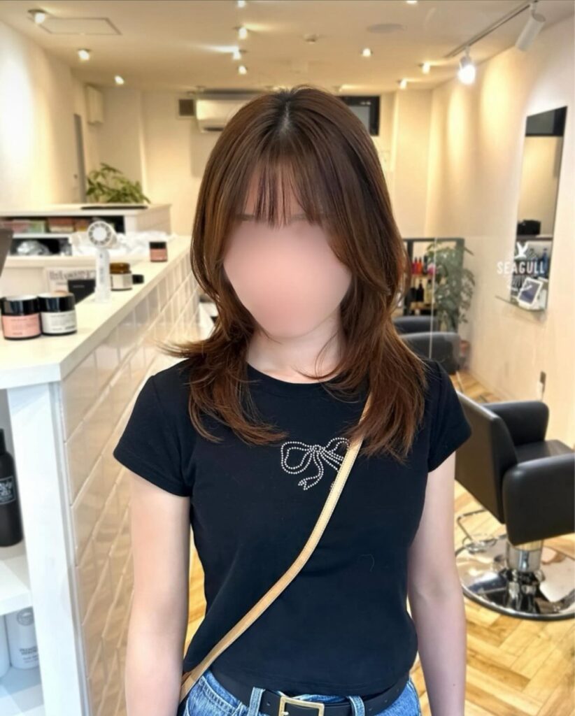 .︎レディース　レイヤーカット..初めての方もお気軽にお越しください♩..︎担当者　鴎勇人..