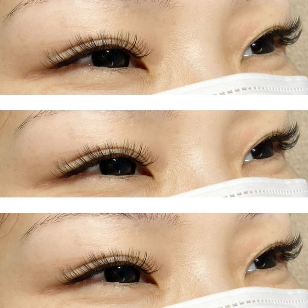 .︎まつ毛エクステ..︎ボリュームラッシュ..お客様の好みに合わせてデザインが選べます♡..↓こんな方におすすめ↓＊毎日のメイク時間短縮したい！＊目力UPしたい！..北広島店で施術できます♩..初めての方もお気軽にご相談ください.,